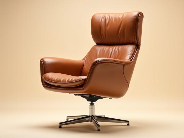 Atlas Executive Chair in premium vegan leather