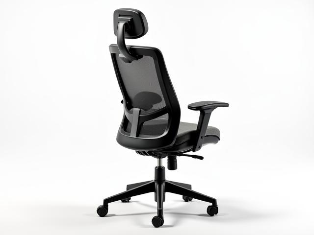 Zenith Ergonomic Task Chair in charcoal mesh